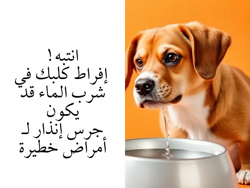 انتبه! إفراط كلبك في شرب الماء قد يكون جرس إنذار لأمراض خطيرة